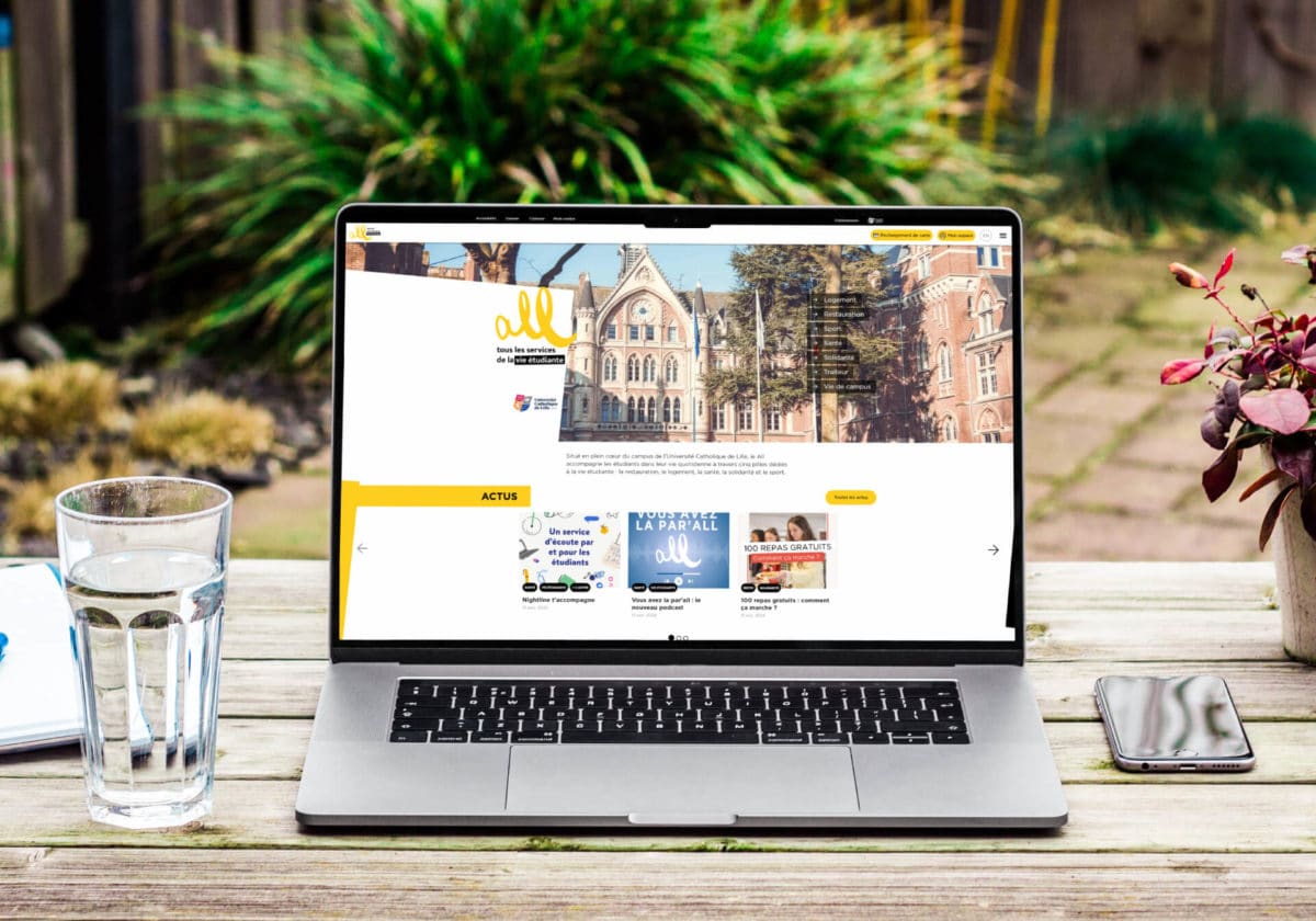 Le site web de All la Catho