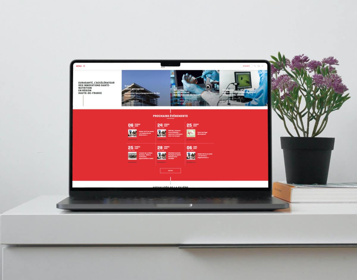Le site institutionnel d’Eurasanté